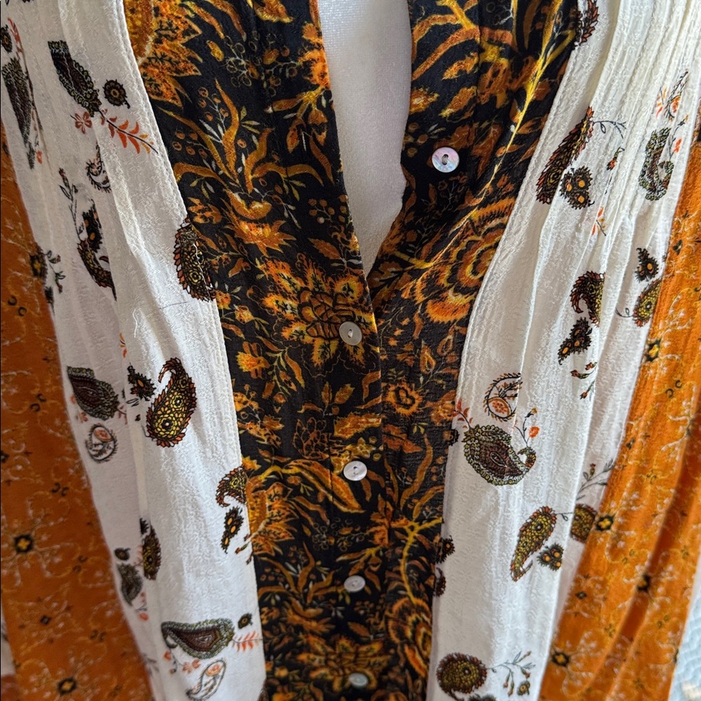 Jane and Delancey Multicolor Button Down Shirt - Picture 4 of 7
